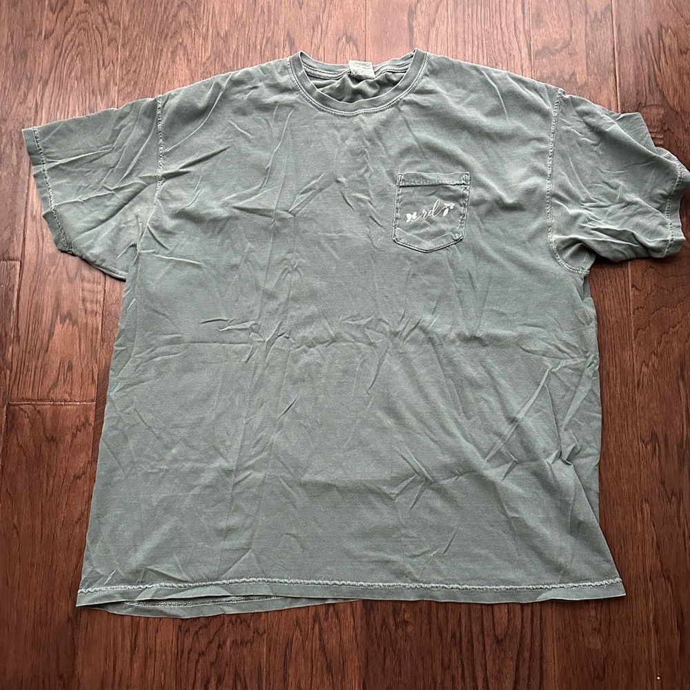 Rosie Daze Comfort Colors Green Short Sleeve Tee